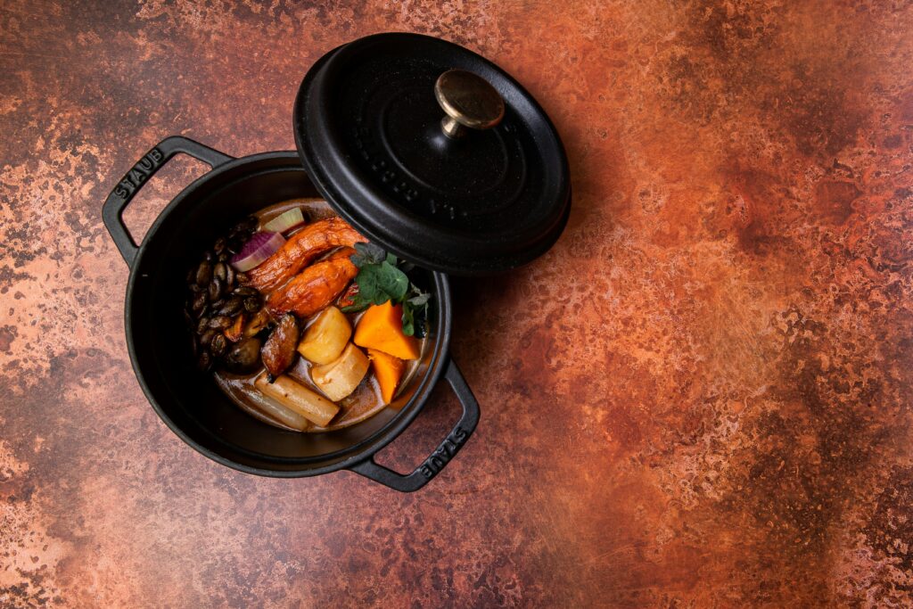 Cooking seasonal winter foods including root vegetables and squash for Seasonal Nutrition Winter Reset
